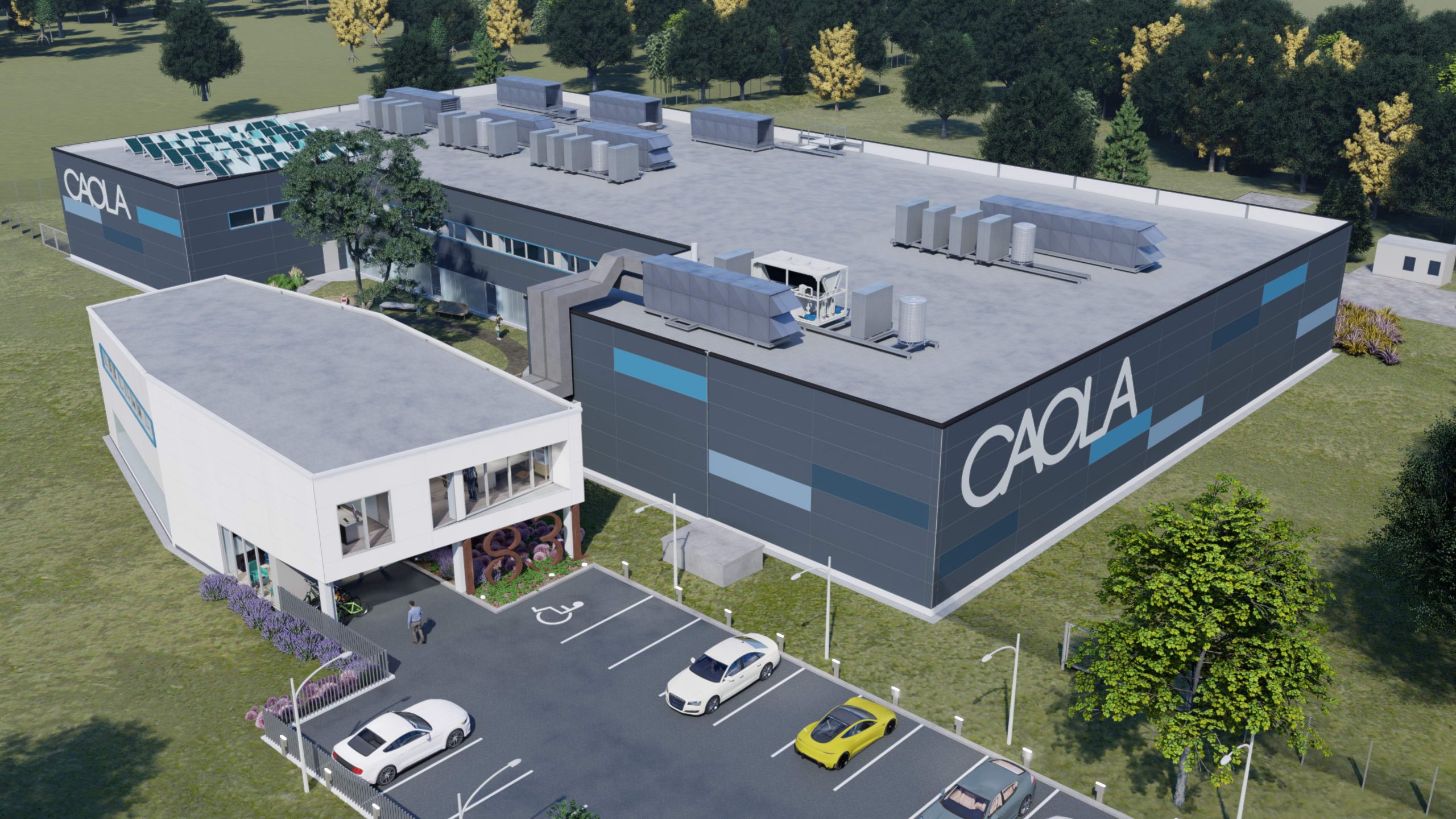 CAOLA új gyárépülete